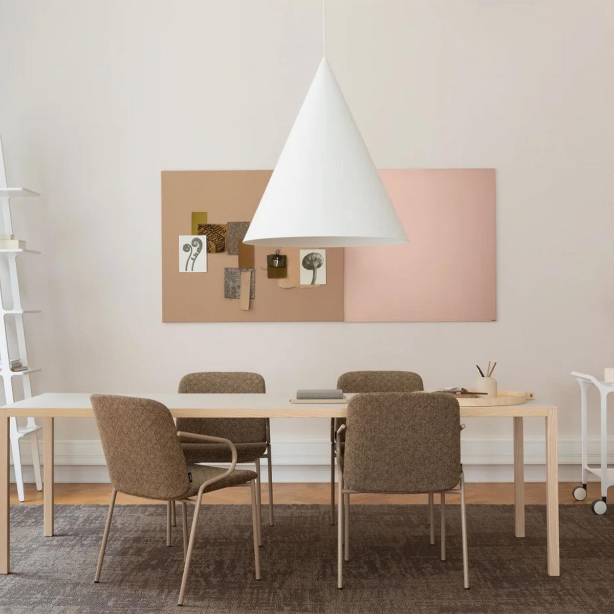 SWEDESE Amstelle Armchair - Metal Frame