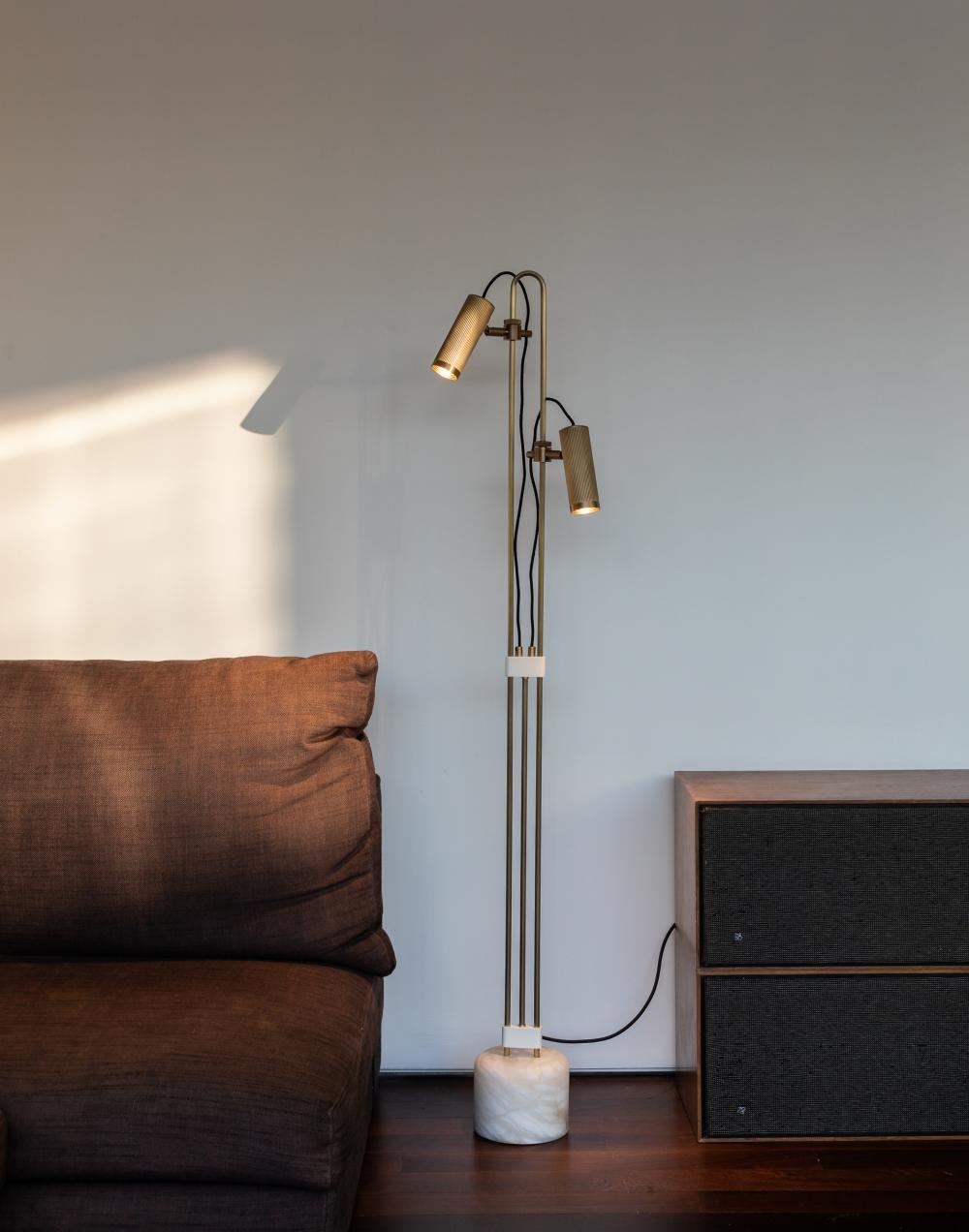 J. Adams Spot Floor Lamp