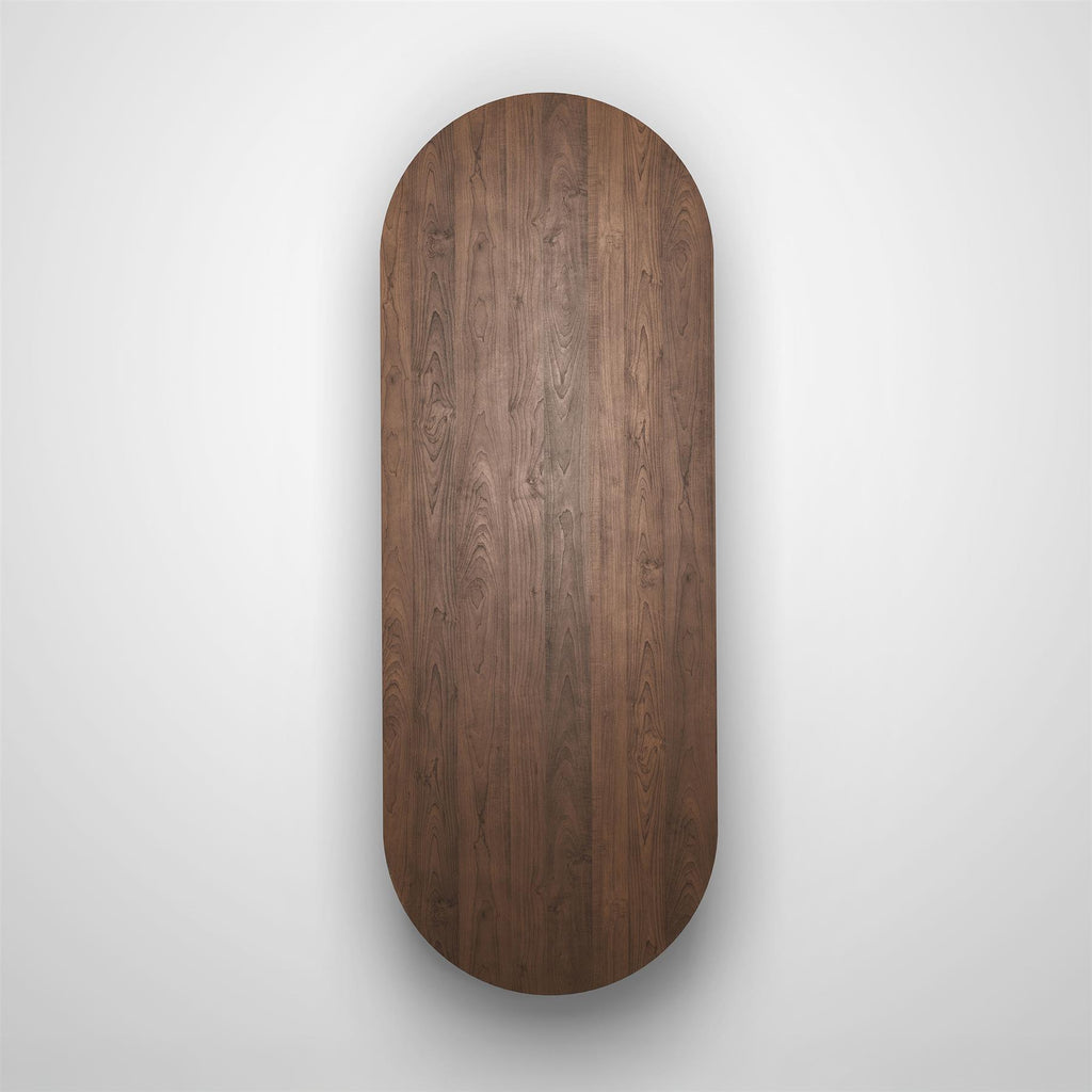 DK3 Plush Extendable Dining Table - 4cm Thick Table Top, Oval