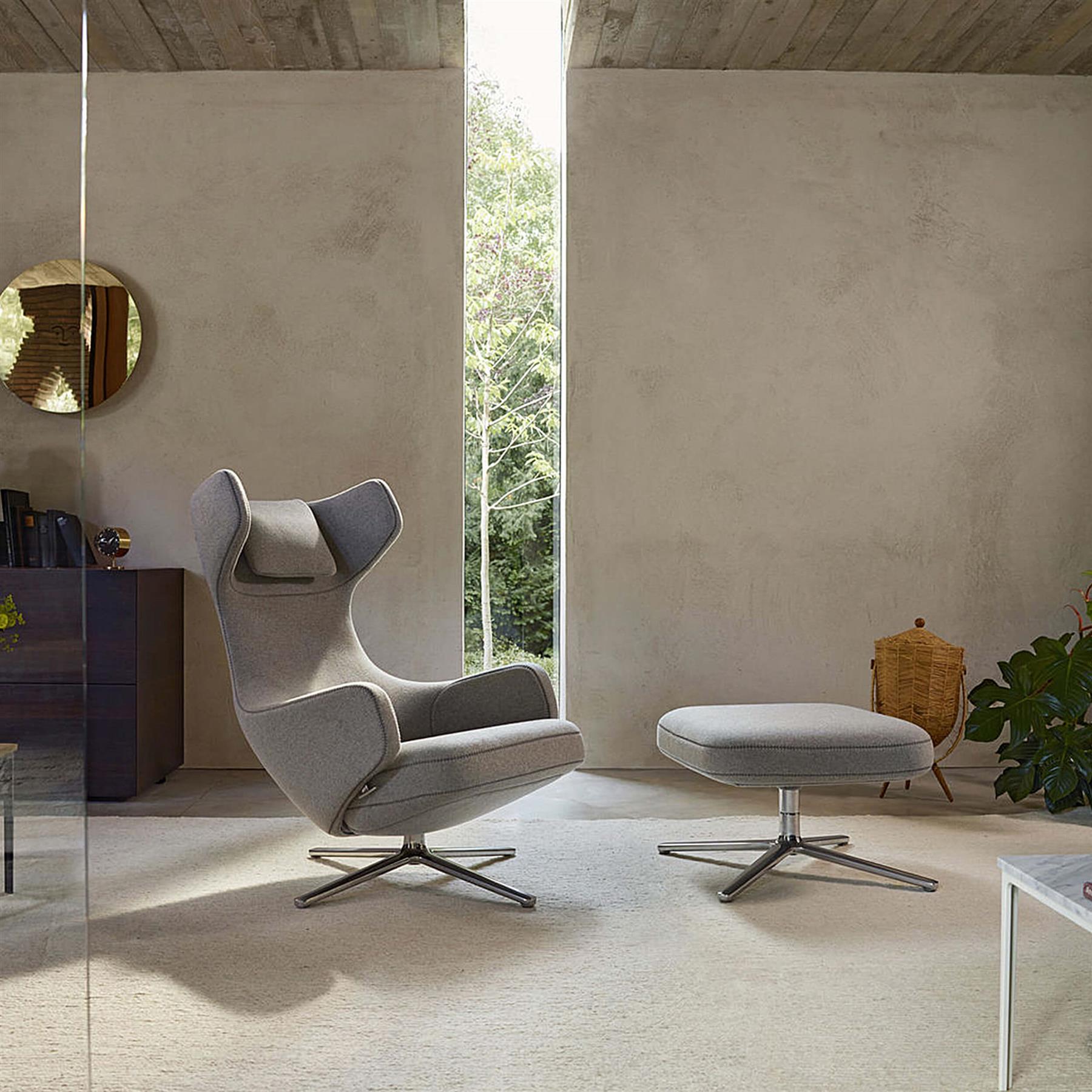 Vitra Grand Repos Lounge Chair with Ottoman