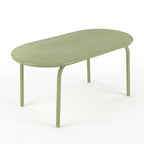 Tom Dixon Groove Obround Garden Dining Table