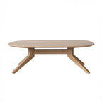Case Furniture Cross Oval Coffee Table