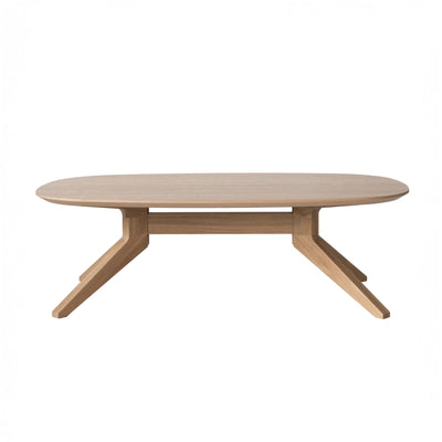 Case Furniture Cross Oval Coffee Table