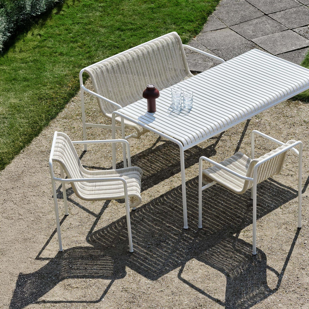 HAY Palissade Cord Garden Dining Bench