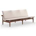 Finn Juhl The Japan 3 Seater Sofa in Walnut