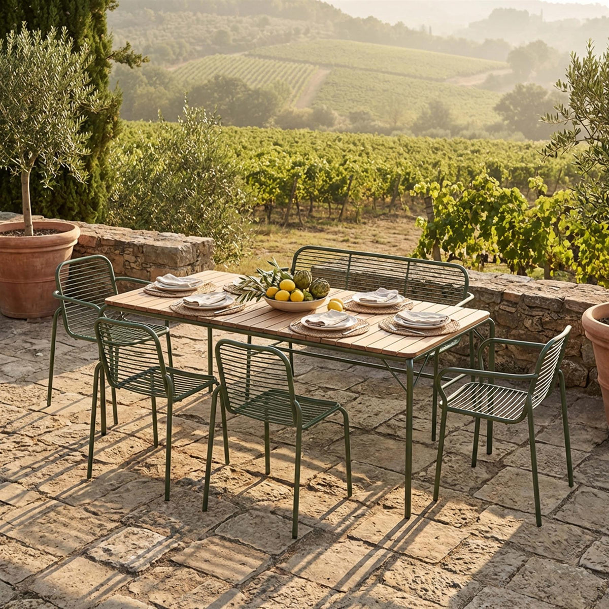 Normann Copenhagen Vig Patio Set - Curated by Holloways of Ludlow