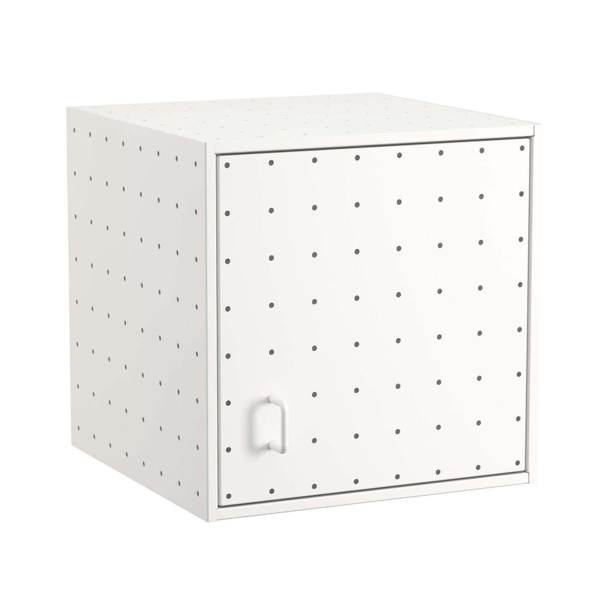 String Furniture Centre Center Module With Shelf Brackets, Left Door with U-handle