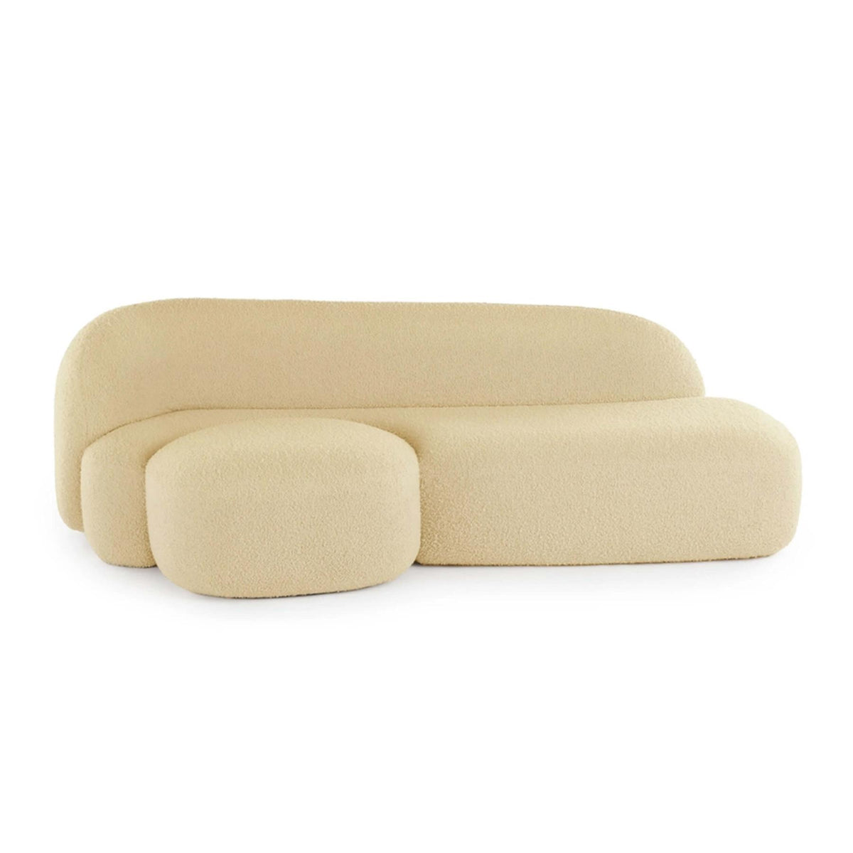 Kartell Aaland 3+ Seater Sofa Tissue Gorgone