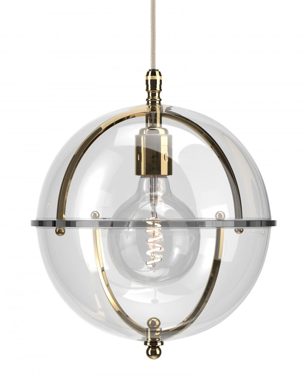 Fritz Fryer Grafton Globe Pendant Light