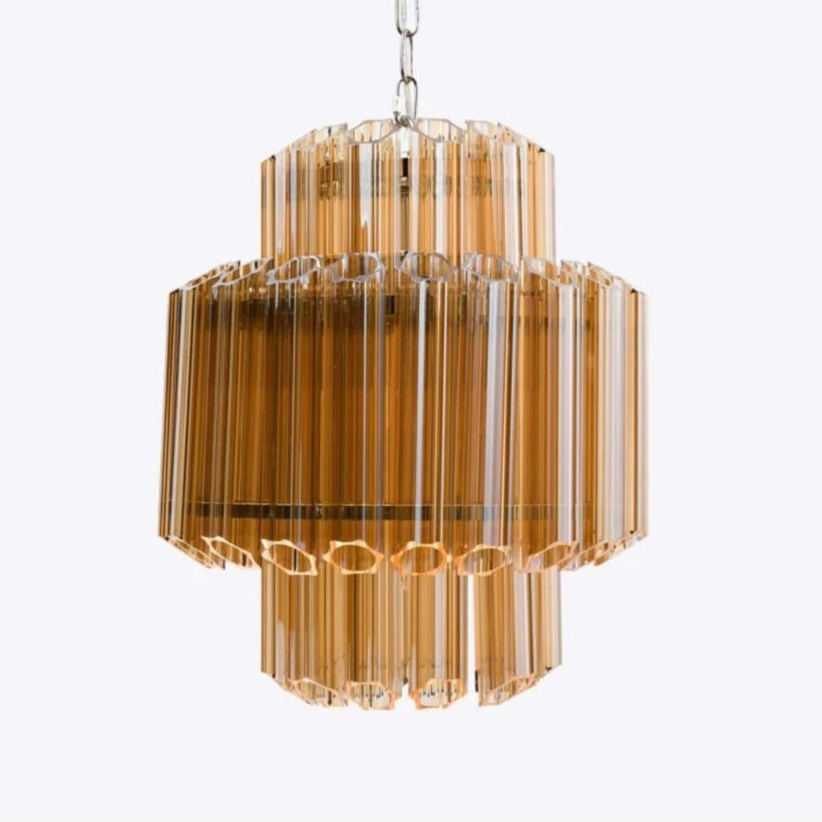 Pure White Lines Piccolo Palermo Chandelier
