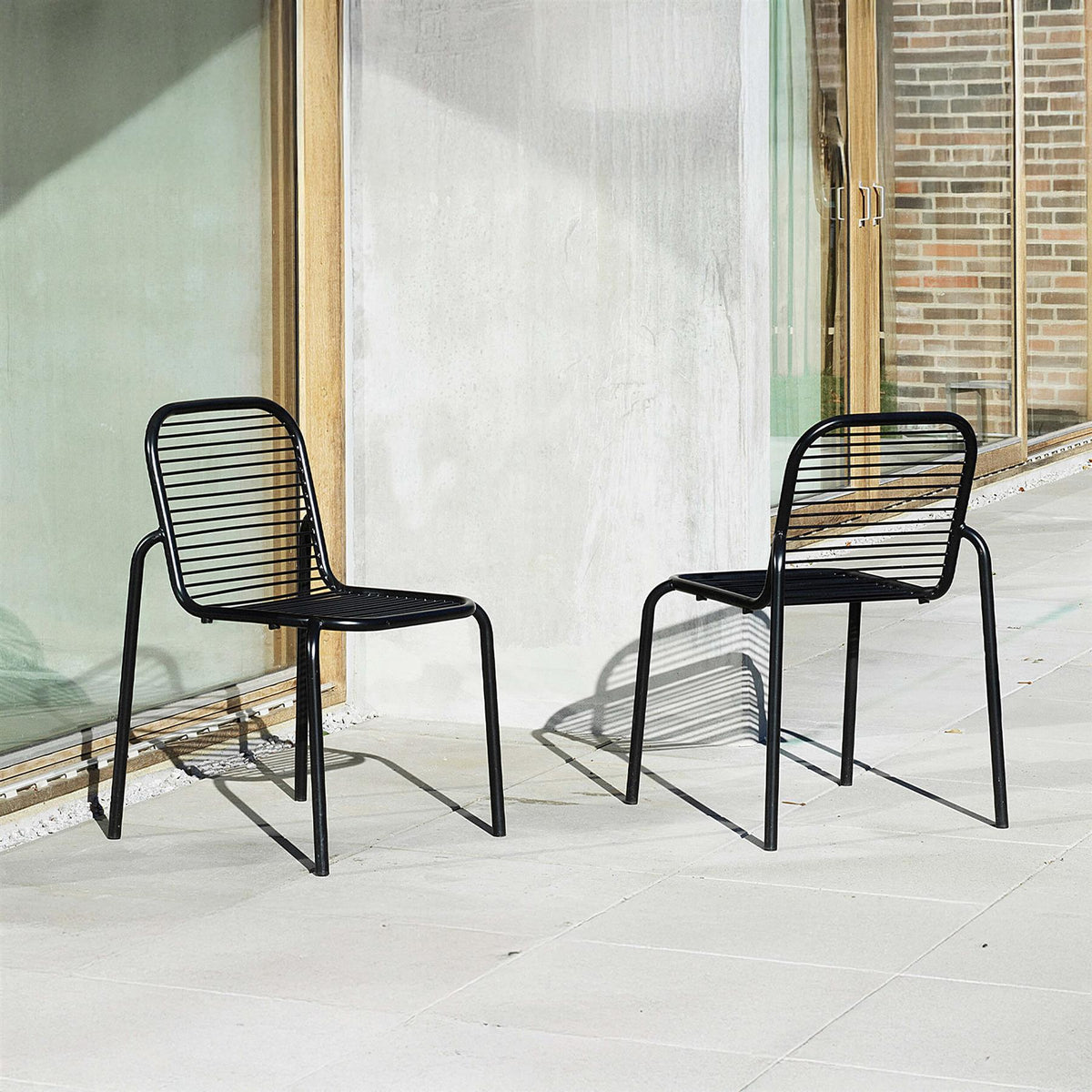 Normann Copenhagen Vig Garden Dining Set - Large - Curated by Holloways of Ludlow