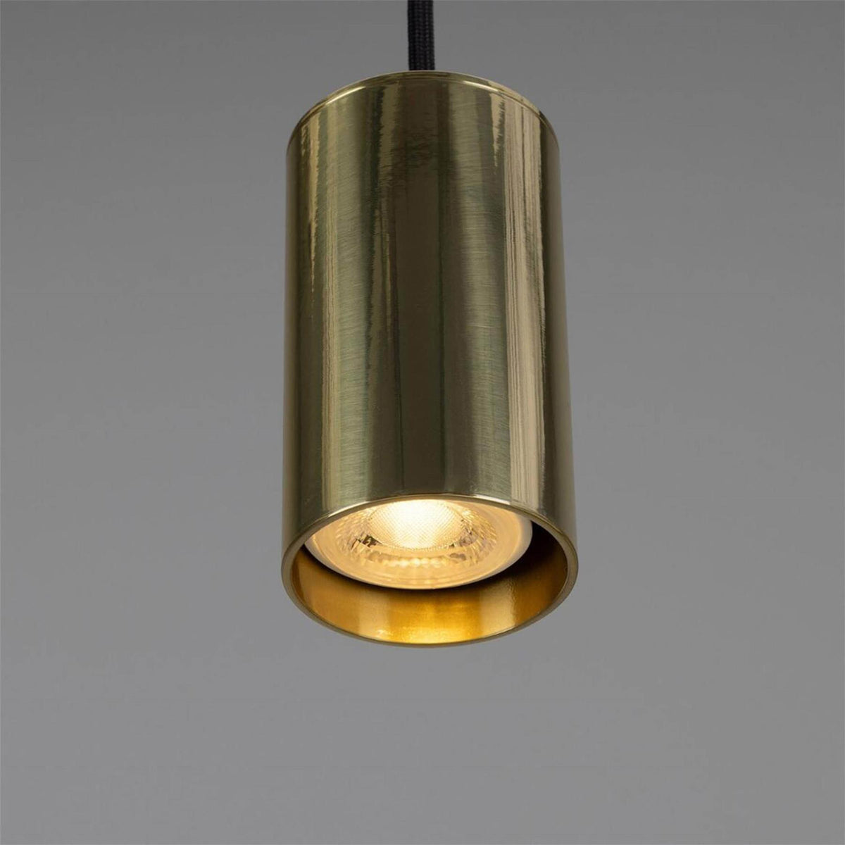 Mullan Lighting Evanston Brass Pendant Spotlight