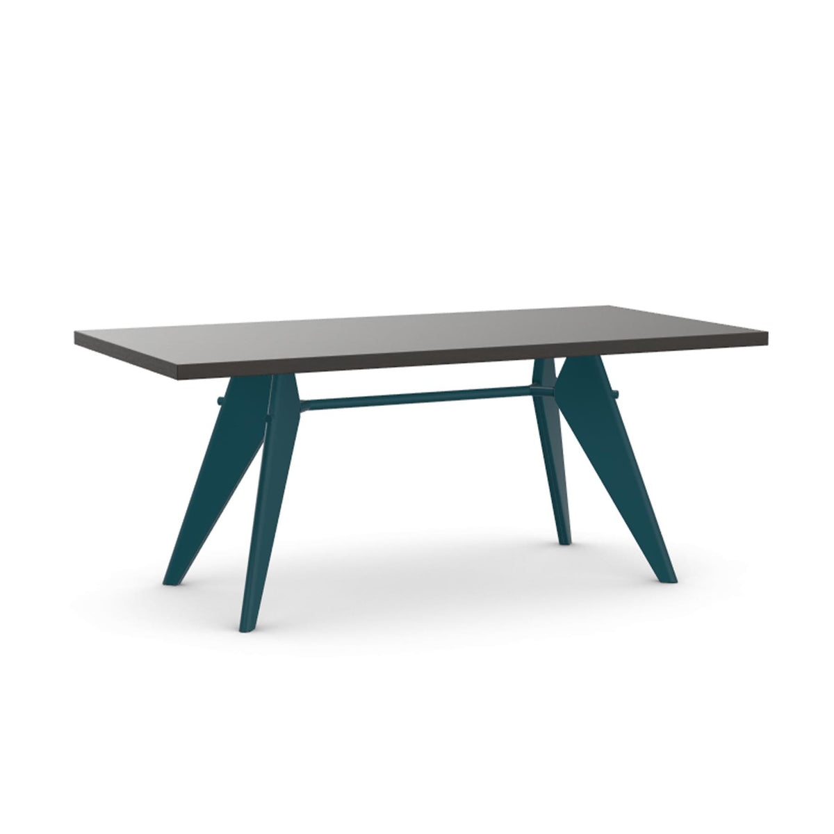 Vitra EM Dining Table with Solid Oak Top