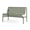 Outlet HAY Palissade Garden Furniture Dining Bench - Without Arms - Olive Green