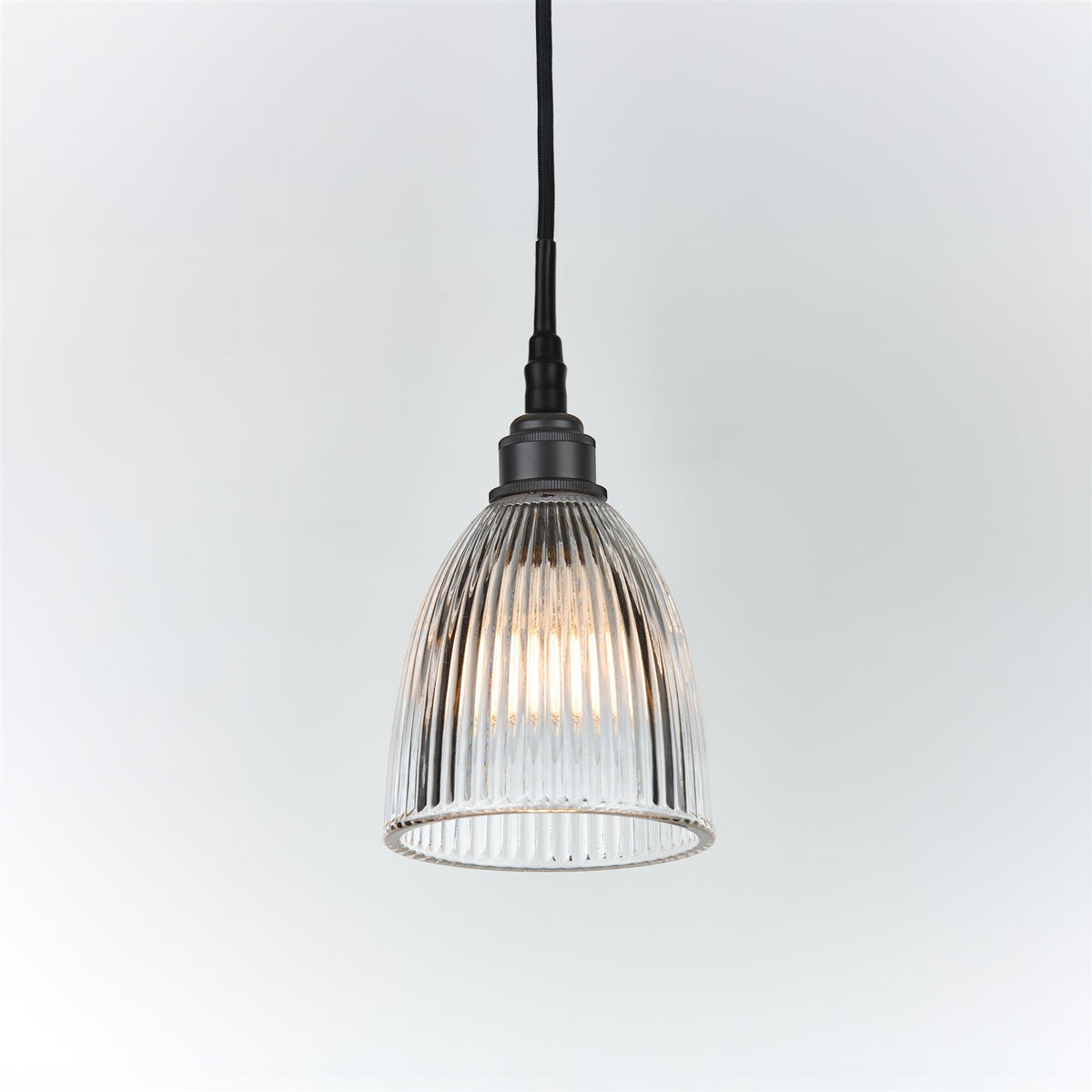 Old School Electric Elongated Prismatic Pendant Light : Bathroom Version