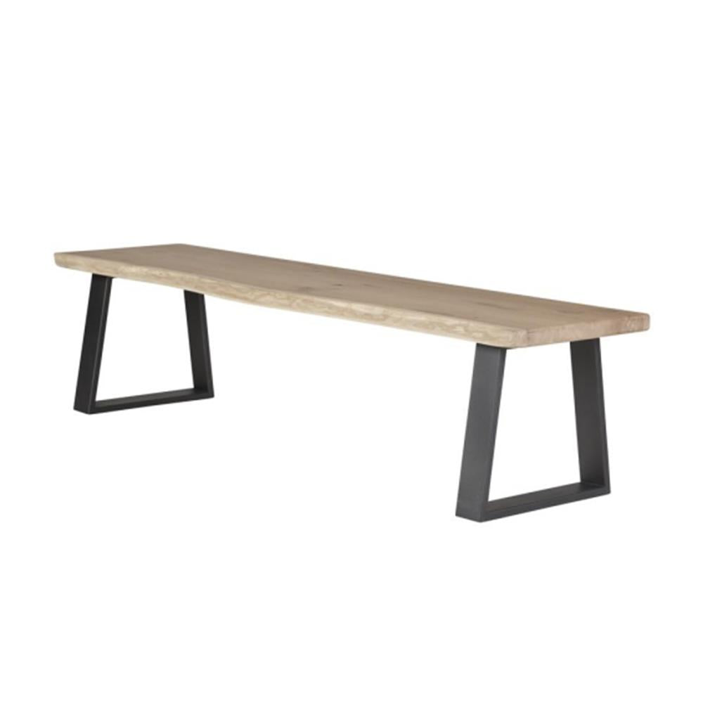 Outlet Scandi Live - Edge oak bench - 180cm
