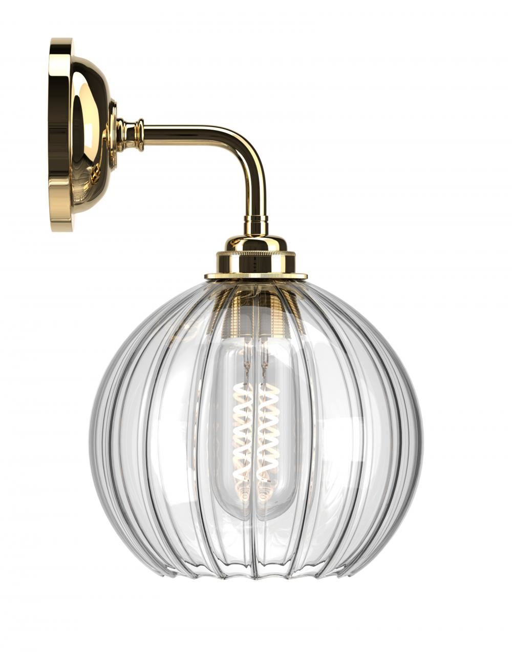 Fritz Fryer Hereford Globe Wall Light