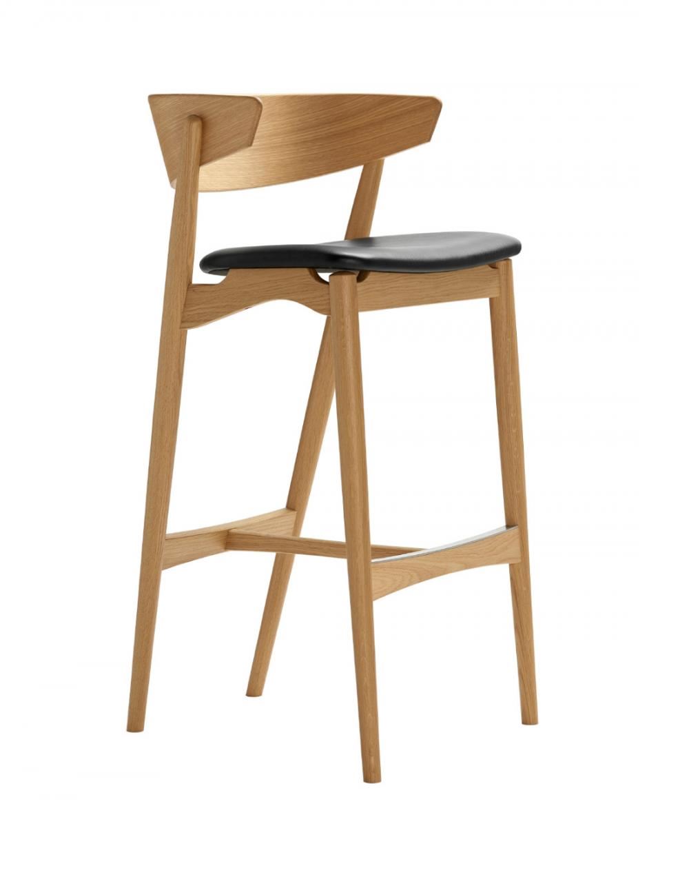 Sibast No 7 Stool with Back Rest