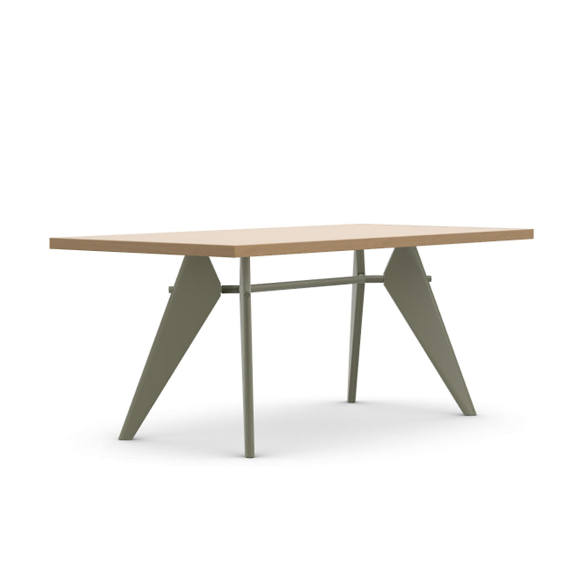 Vitra EM Dining Table with Veneer Top