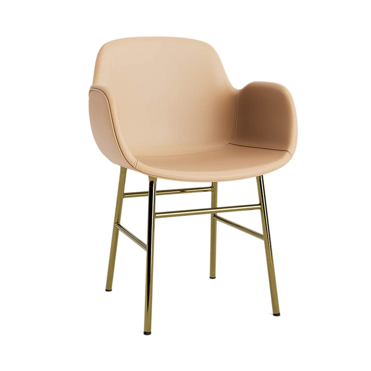Normann Copenhagen Form Armchair, Metal Legs