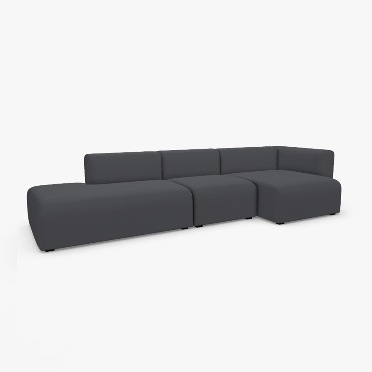 HAY Mags Sofa 3+ Seater Combination 4 Right