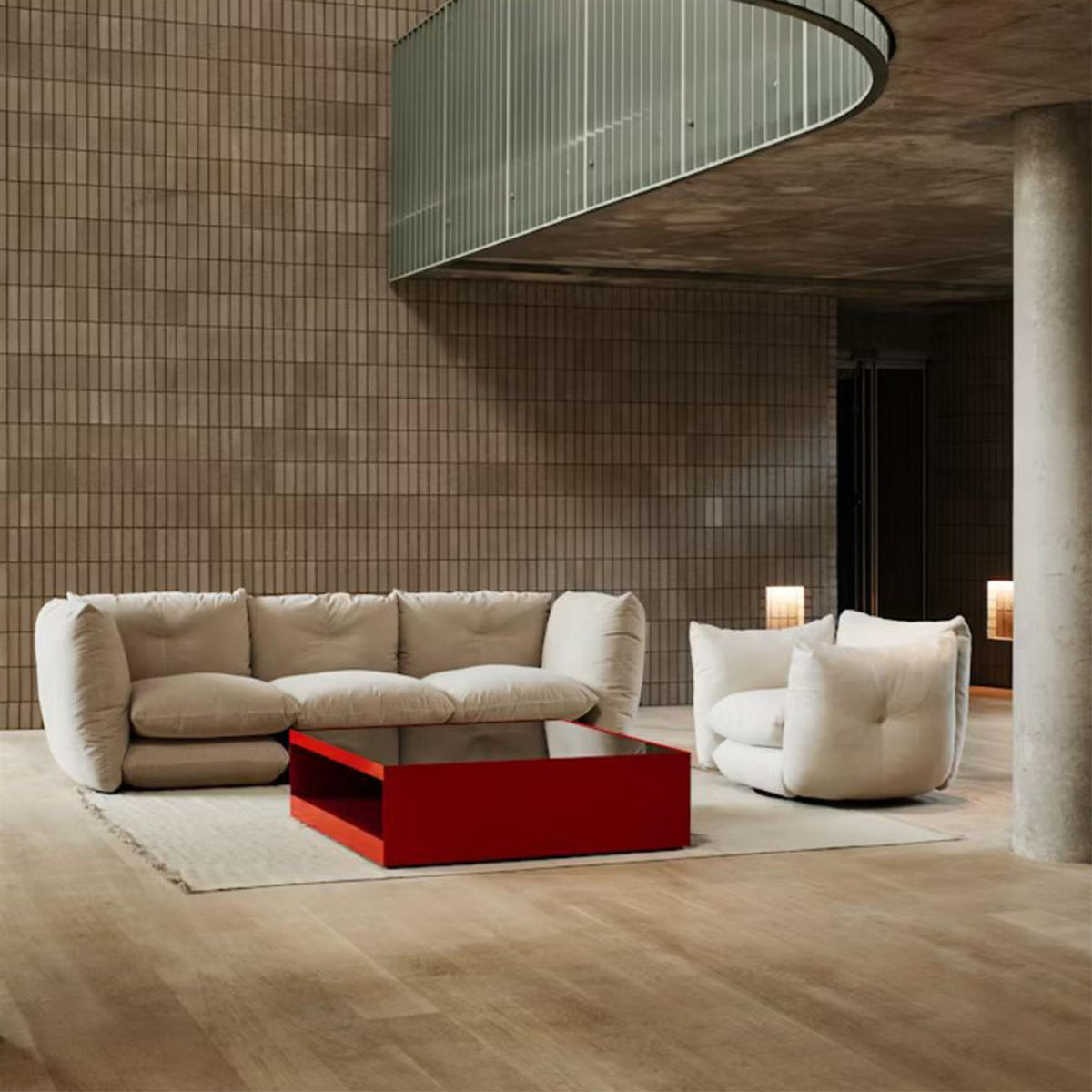Knoll Perron Pillo Lounge Chair