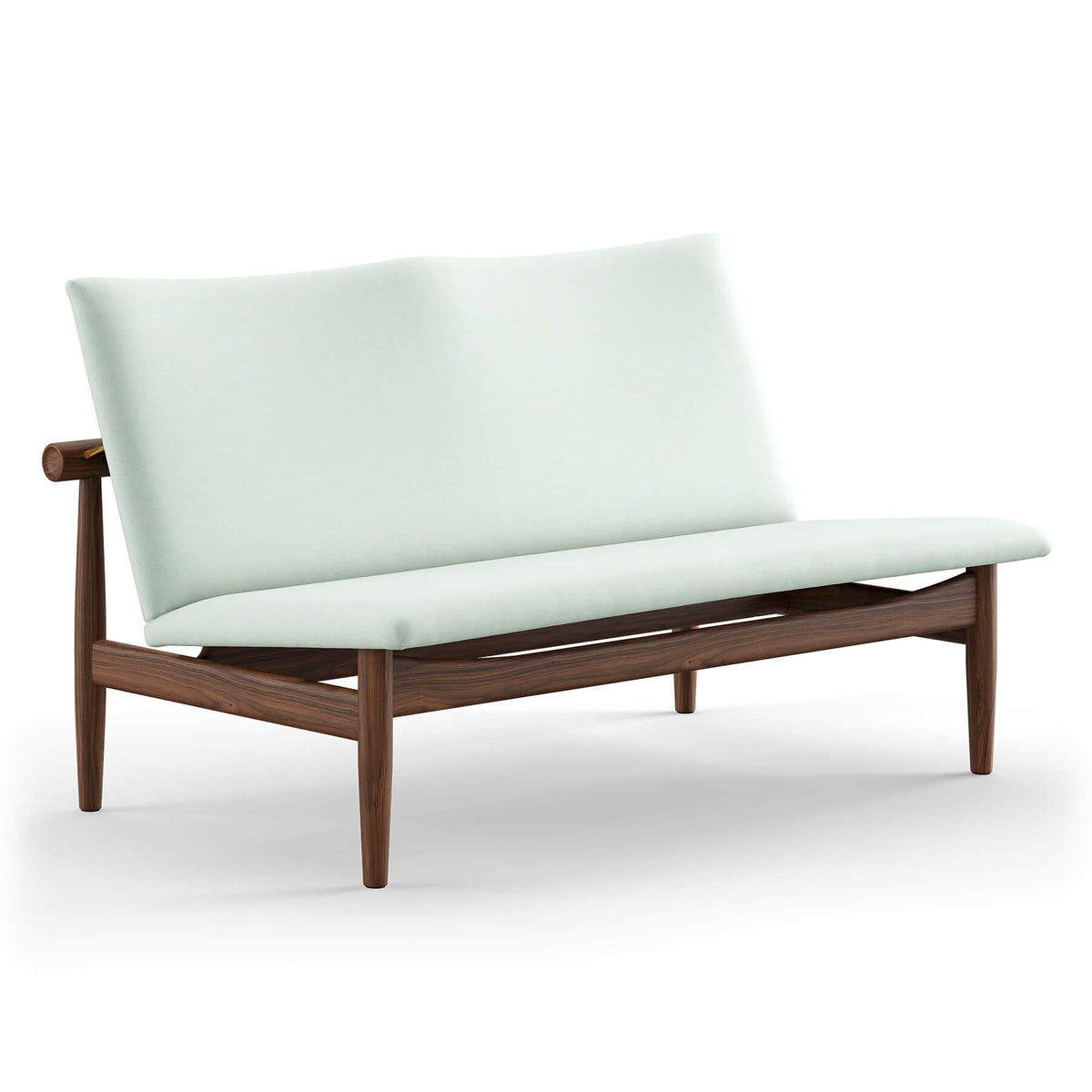 Finn Juhl The Japan 2 Seater Sofa in Walnut