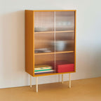 HAY Colour Tall Cabinet with Glass Doors