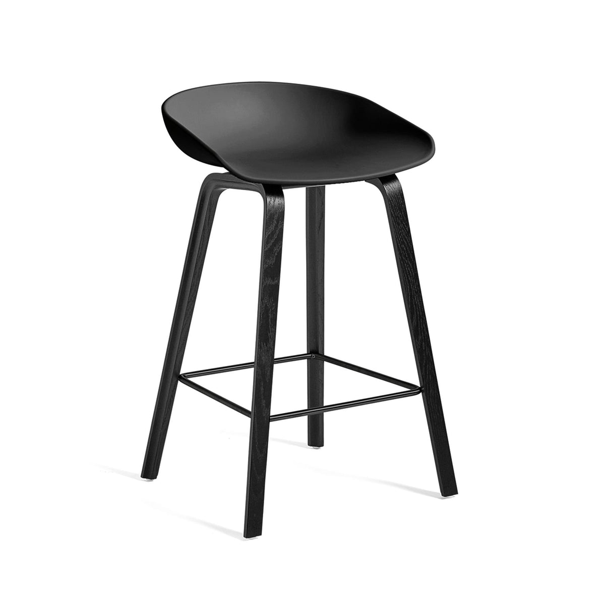 HAY About a Stool 32 Felt Gliders Breakfast Bar Stool
