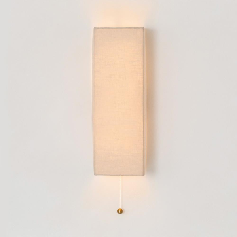 Shaded wall light