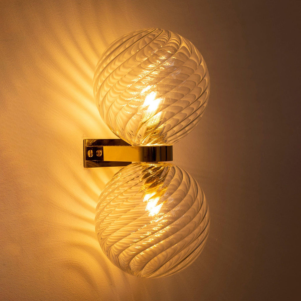 Leverint Pimlico Duo Deco Wall Light