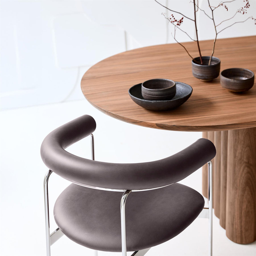 DK3 Plush Extendable Dining Table - 4cm Thick Table Top, Oval