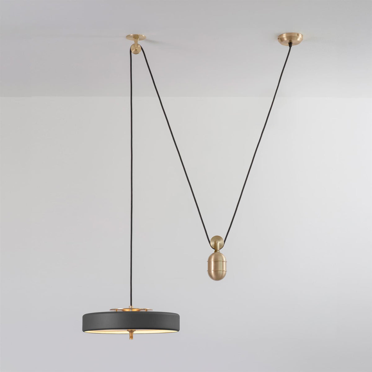 Bert Frank Revolve Rise And Fall Pendant Light