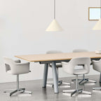 HAY Layout Armchair 234 with 4 Star Swivel Base