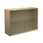 DK3 Royal 18 Cabinet High with 2 Glass Sliding Doors
