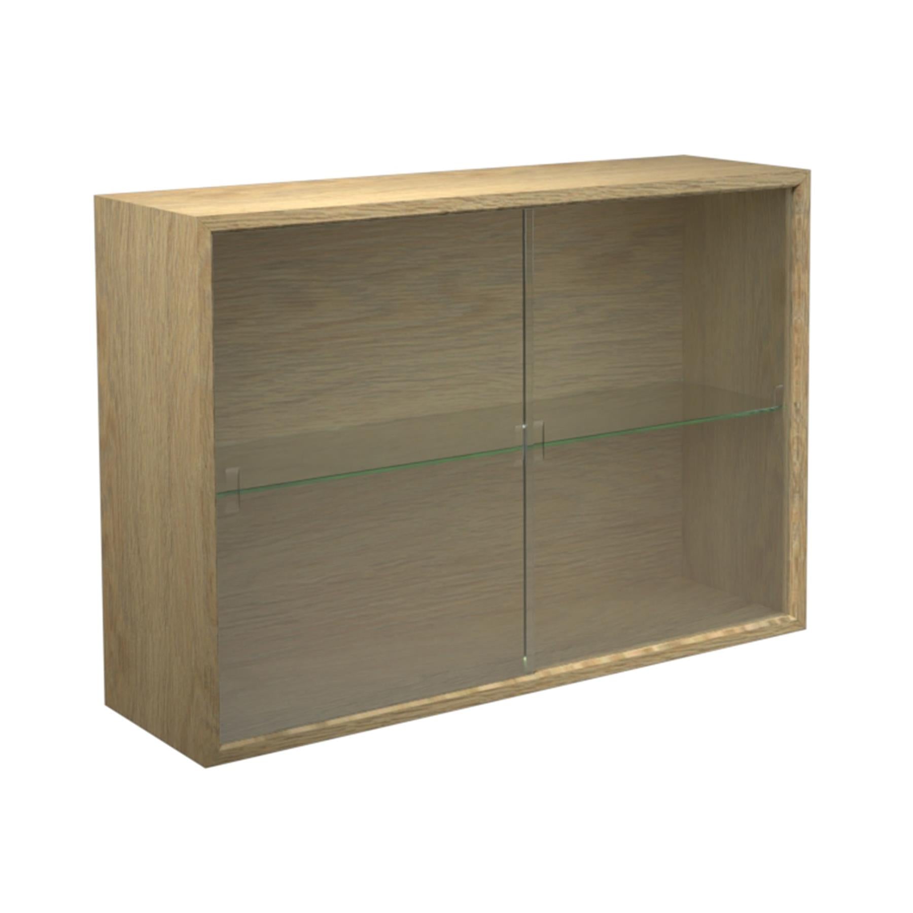 DK3 Royal 18 Cabinet High with 2 Glass Sliding Doors