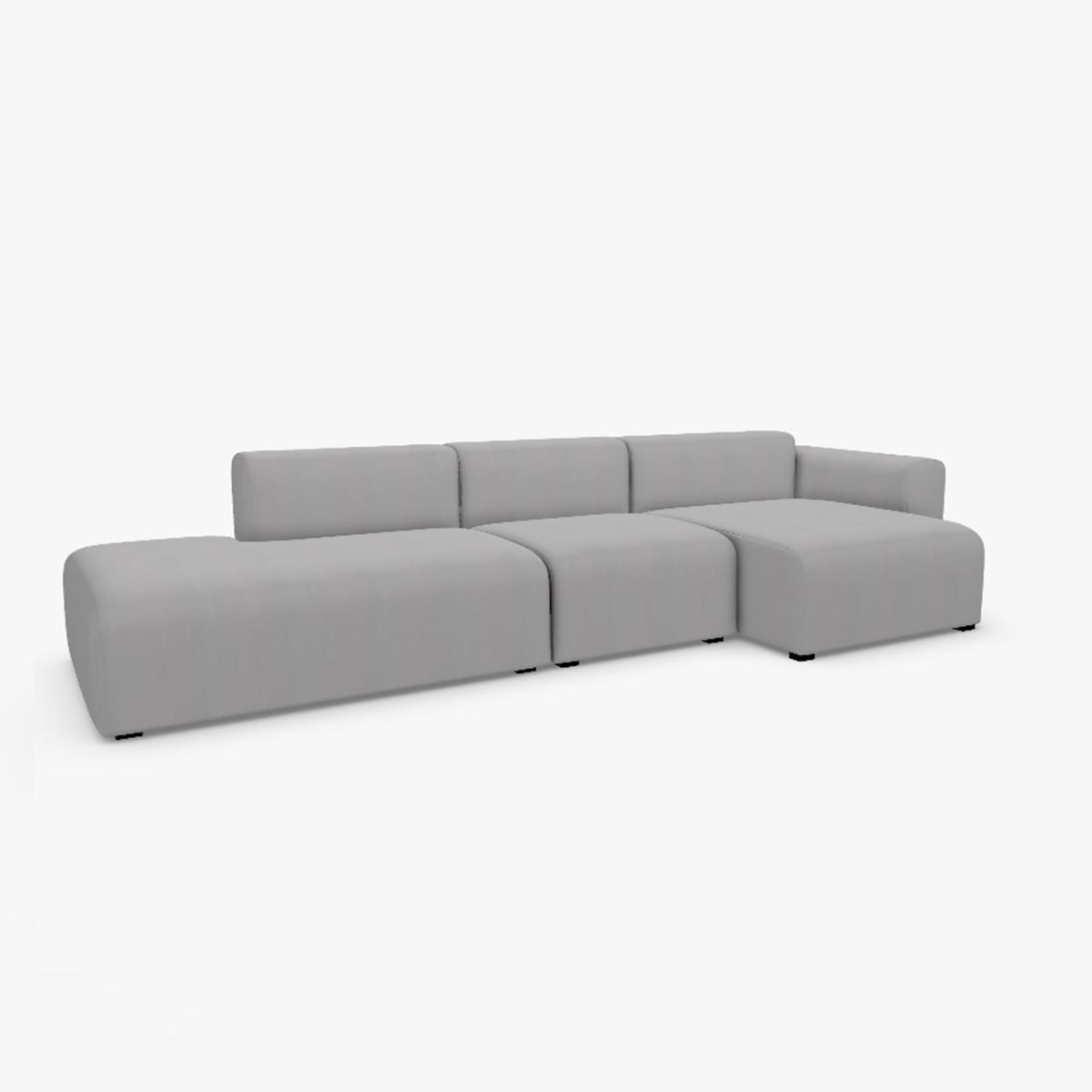 HAY Mags Sofa 3+ Seater Combination 4 Right