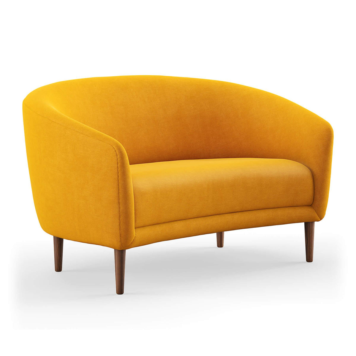Finn Juhl The Little Mother 2 Seater Sofa in Walnut