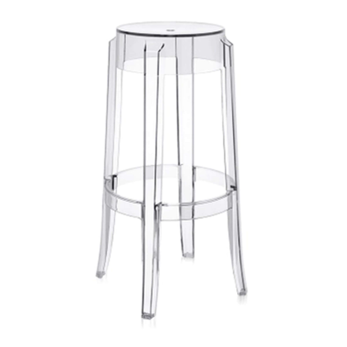 Kartell Charles Ghost Garden Stool