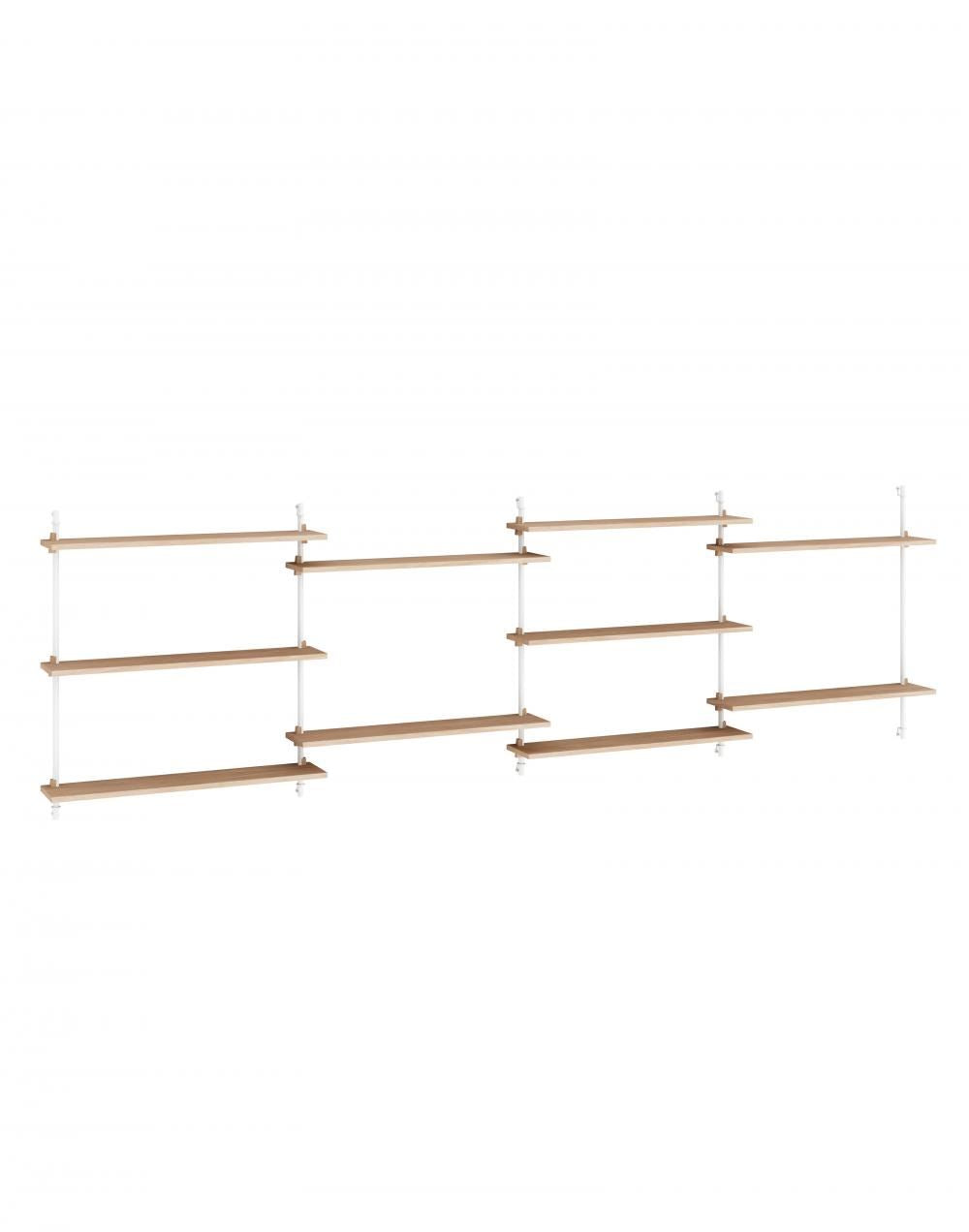 MOEBE Wall Shelving Set Quadruple