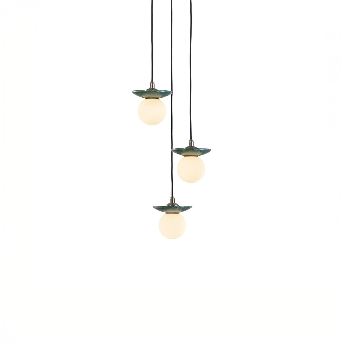 J. Adams Orbit Cluster Pendant Light