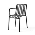 Outlet HAY Palissade Garden Furniture Armchair - Anthracite