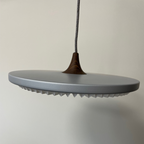 Ex-Display Le Klint 198 SSISO Pendant Light - Small, Smoked Oak, Paper Shade