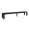 B-Stock Mindo 111 Extendable Outdoor Bench - Dark Green, Large