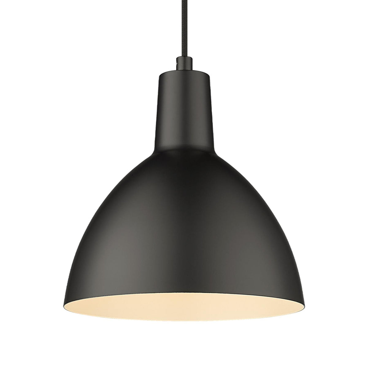 Outlet Halo Design Metropole Pendant Light - Black, Medium - Diameter : 20cm