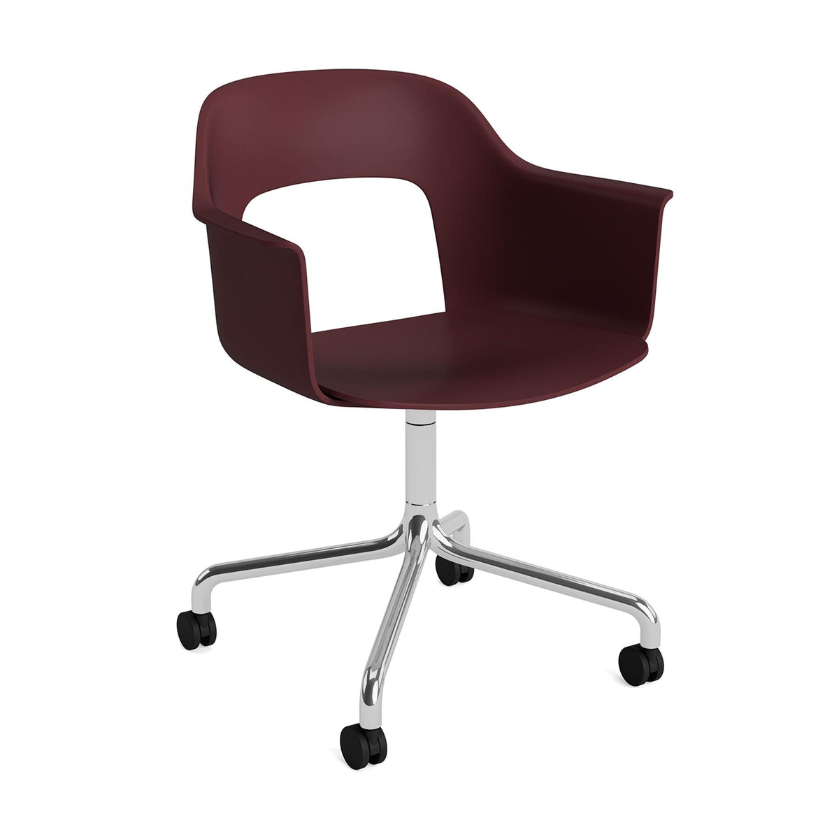 HAY Layout Armchair 261 with 4 Star Swivel Wheel Base