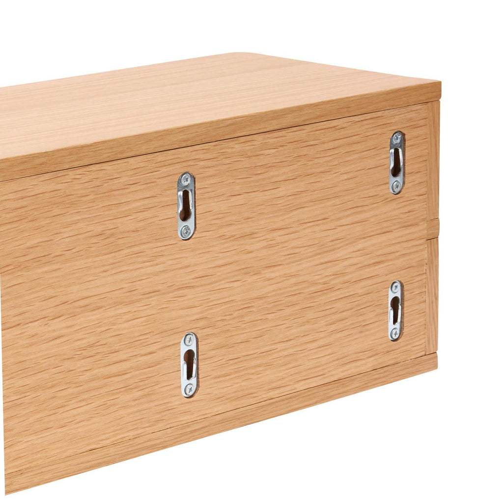Hubsch Open Wall Shelf/ Bedside Table