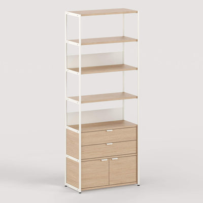 TIPTOE Unit Shelf Level 5 & 6 with Drawers Shelf
