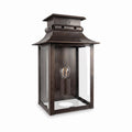 Outlet Lumart Chartres Outdoor Wall Light - Antique Brass