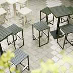 Case Furniture Eos Outdoor Backless Bar Stool